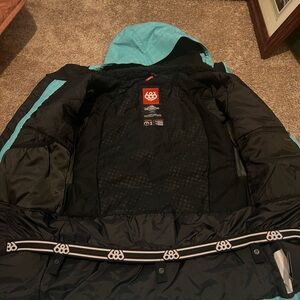 Tiffany Blue 686 Ski Jacket New With Tags!